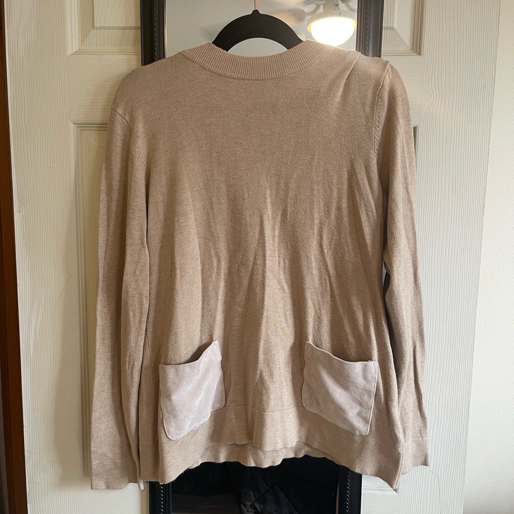 Calvin Klein Beige Knit Sweater
